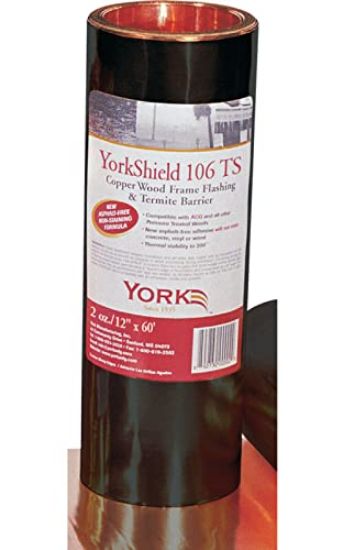 Picture of YORK MANUFACTURING INC GRCPR12602 FLASHING COPPER  12"X60' (EA)