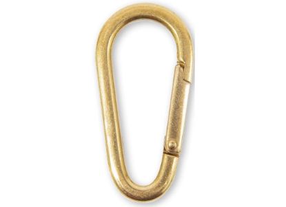Picture of HILLMAN 9985377 CARABINER BRASS GOLD (EA)
