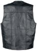 Picture of Bf Systems GFVXLG Giovanni Navarre   Italian Stone Design Genuine Leather Vest (EA)