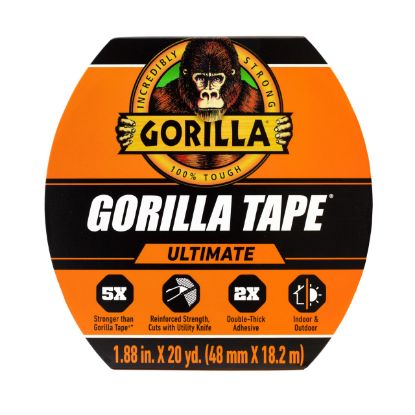 Picture of GORILLA 113499 TAPE,ULT,1.88"X20YD,BK (EA)