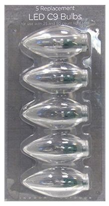 Picture of Celebrations 11229-71 REPLC LED BULB C9 WW 5PK (EA)