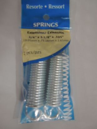 Picture of HILLMAN 543009 SPRNG EXT 3-1/8X3/4" 2PK (EA)