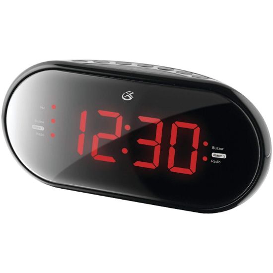 Picture of GPX C253B CLOCK RADIO DUAL ALARM (EA)