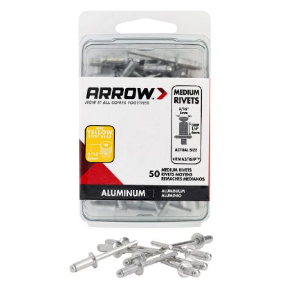Picture of ARROW FASTENER CO LLC RMA3/16IP RVT AL 3/16"X1/4" 50PK (EA)
