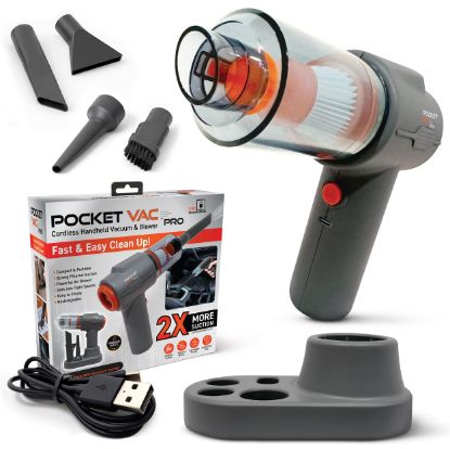 Picture of POCKET VAC PRO PVACPRO-MC4 HND VCM CRDLS GRY 7X3" (EA)