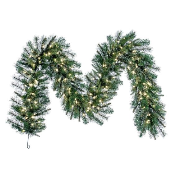 Picture of Vickerman A118320LED 9' x 18" Cashmere Garland LED 150WW (EA)