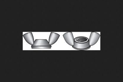 Picture of HILLMAN 0830006 NUT WING 1/4" SS 50PK (EA)