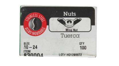 Picture of HILLMAN 0830004 NUT WING 10-24 SS 100PK (EA)