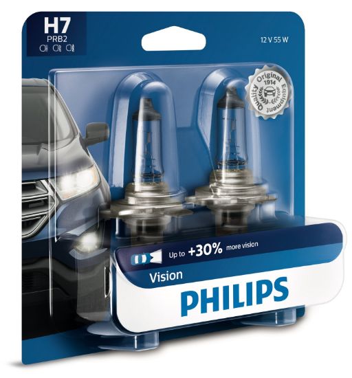 Picture of Philips Monitors H7PRB2 HEADLT BULB WHT H7 55W (EA)