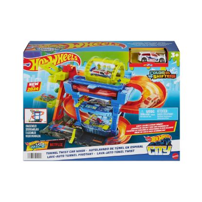 Picture of Hot Wheels HTN80 TUNL TWIST CAR WASH 18PC (EA)