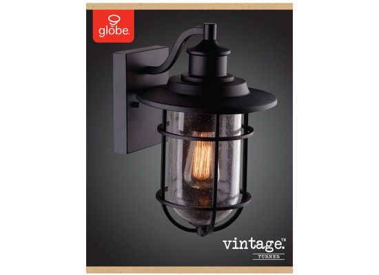 Picture of GLOBE ELECTRIC 44308 WALL SCONCE TURNER BLK (EA)