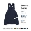 Picture of HEDLEY & BENNETT INC 810059948884 APRON SMOCK BLUEBRRY (EA)