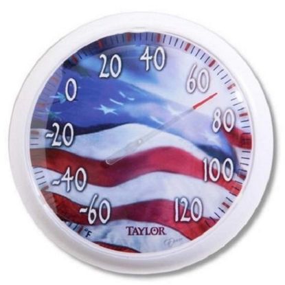 Picture of TAYLOR PRECISION PRODUCTS 6729 THERMOMTR US FLAG 13.25" (EA)