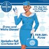 Picture of Underwraps Child Code UR30519S ADLT PAN AM AIR STEWARDESS SM (EA)