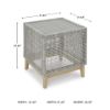 Picture of SIGNATURE DESIGN P798-702 NS END TABLE STN CRK 22" (EA)