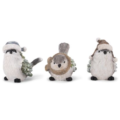 Picture of TRANSPAC Y9486 SNOWBOUND BIRDS ST3 (PK-6-EA)