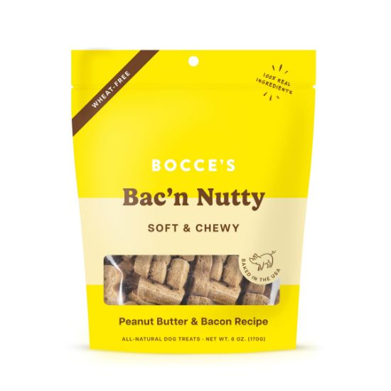 Picture of Bocce's Bakery BCB-A10105 BOCCES CHEW BACN NUTTY (EA)