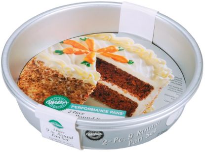 Picture of WILTON ENTERPRISES 191003076 CAKE PAN ALUM 2 PK (EA)