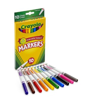 Picture of Crayola, LLC 58-7726 MARKER,FL,REG,10CT,AST (PK-10-EA)