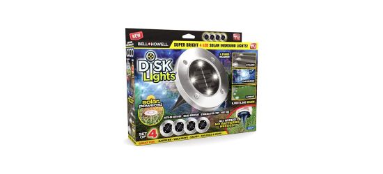 Picture of BELL+HOWELL(R) 1998QPLV LED DISK LIGHTS 4PK 80W (EA)