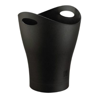 Picture of Umbra 082855-040 WASTEBASKET GARBINO BLK (PK-6-EA)