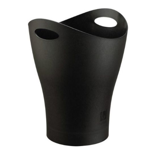 Picture of Umbra 082855-040 WASTEBASKET GARBINO BLK (PK-6-EA)