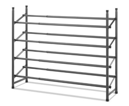 Picture of Whitmor 6905-8388 FLR SHOE RCK MTL GRY 46" (EA)