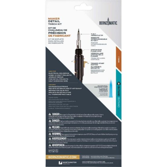 Picture of BERNZOMATIC ST550K MICRO TORCH SOLDERNG KIT (EA)