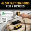 Picture of DEWALT(R) 131 0851 DW2 USB 50W WORKSITE CHARGER (EA)