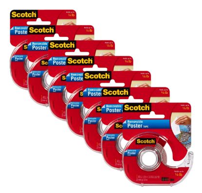 Picture of 3M COMM 109 TAPE,RMVBLE,3/4"X150",CR (PK-6-EA)