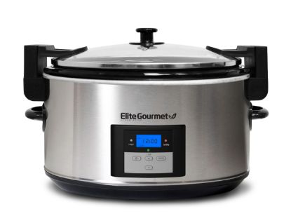 Picture of MAXIMATIC  ELITE PLATINUM MST-900VXD STAINLESS STEEL SLOW COOKER 8.5QT (EA)