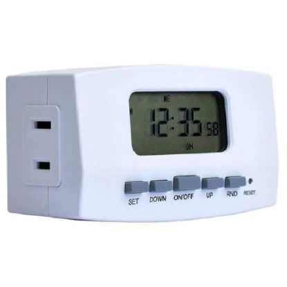 Picture of AMERTAC HOLDINGS INC TE1602WHB DIGITAL TIMER INDOOR WHT (EA)
