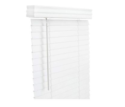 Picture of Living Accents FAX2460WH FAUXWD 2" WHT BLND 24X60 (EA)