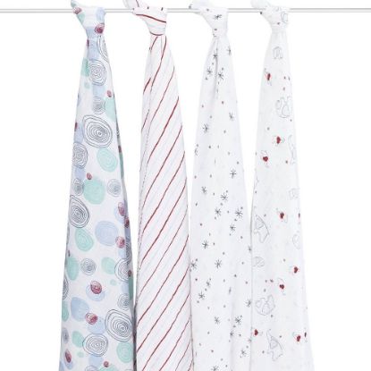 Picture of Unknown R102 aden and anais Swaddle Blanket in Adore-able (EA)