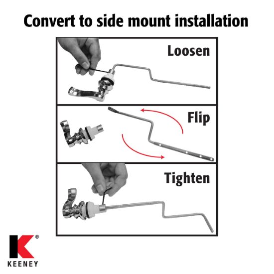 Picture of Plumb Pak 836-74BNL TANK LEVER BN LATCH (EA)