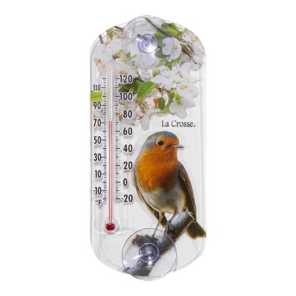Picture of La Crosse Technologies 204-1520A WINDOW THERMOMETR ROBIN (EA)