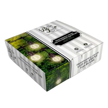 Picture of BELLE LUCI BLBUG50E25W G50 E26 BULBS BX25 WW (EA)