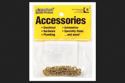 Picture of JANDORF SPECIALTY HARDWARE 94992 BEADED CHAIN STEEL #6 (PK-6-EA)