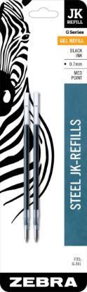 Picture of ZEBRAPEN 88112 REFILL,"JK",MED,BK,2PK (PK-2-EA)