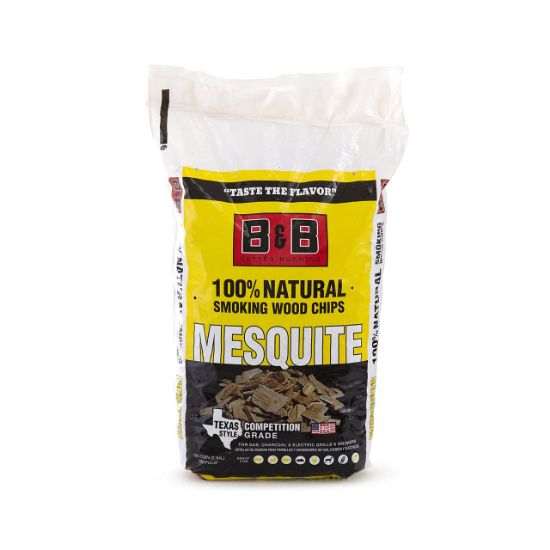 Picture of B&B CHARCOAL 00122 WOOD CHIP MESQUTE180CUIN (EA)