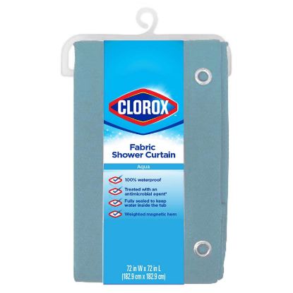 Picture of CLOROX(R) MSI008339 SHWR LINER FAB BLUE 72" (EA)