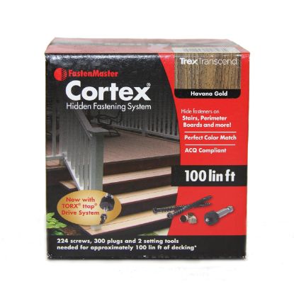 Picture of FASTENMASTER FMCTX-TX1LFTSHG CORTEX HAVANA FASTNER (EA)