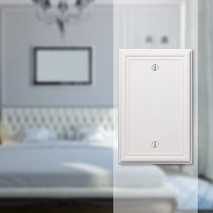 Picture of Amerelle 149BW WALL PLT BLNK STEEL WHT (EA)