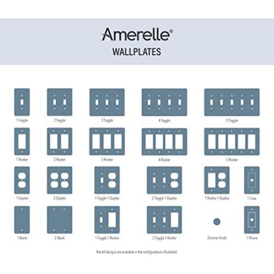 Picture of Amerelle 149BW WALL PLT BLNK STEEL WHT (EA)