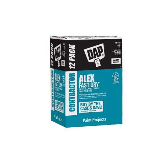 Picture of DAP 7079818426 CAULK LATEX WH10.1OZBX12 (EA)