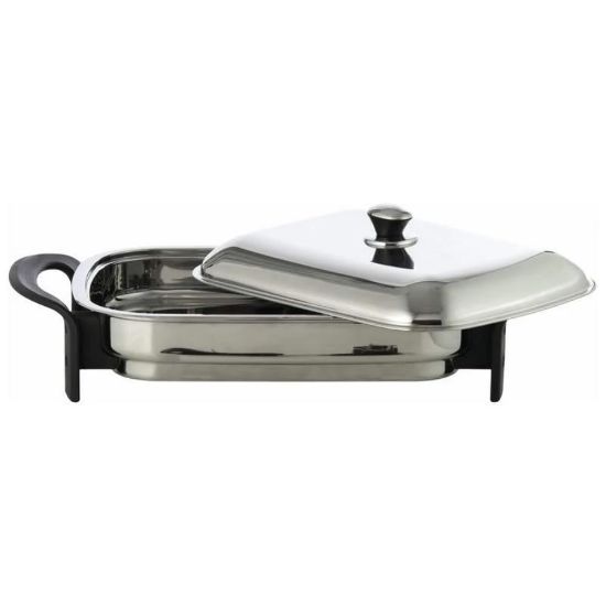 Picture of Bf Systems KTES4 Precise Heat  T304 Stainless Steel 16" Rectangular Electric Skillet (EA)