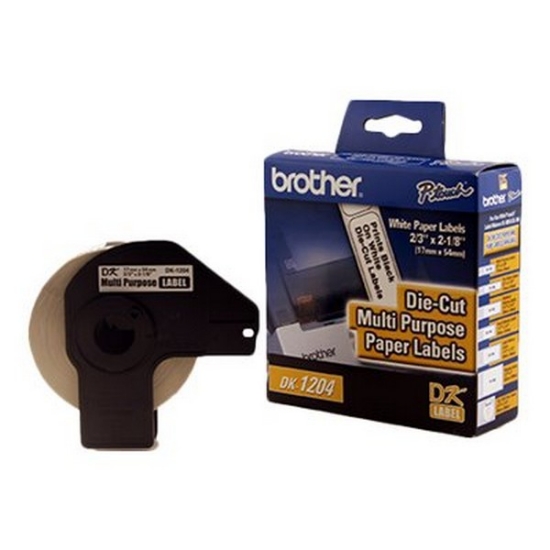 Picture of Die-Cut Multipurpose Labels, 0.66" x 2.1", White, 400 Labels/Roll