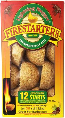 Picture of LIGHTNING NUGGETS INCORPORATED N12EB2PK FIRESTARTERS 12PK (PK-20-EA)