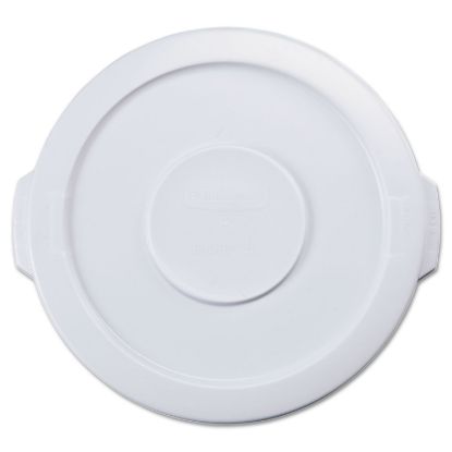 Picture of RUBBERMAID COMMERCIAL FG260900WHT GRBG CAN LID WHT 15.88" (EA)