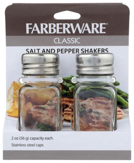 Picture of FARBERWARE 5216093 SALT&PEPPER SHAKERS CLR (EA)